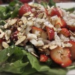 Strawberry Spinach Salad with Homemade Poppyseed Dressing