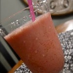 Strawberry-Banana’s n Creme Fruit Smoothie {High Protein!}