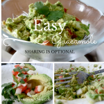 Easy Guacamole {for 1~or 2 if you’re nice}