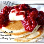 Pancakes with Homemade Blackberry Syrup (Cracker Barrel Copy Kat)
