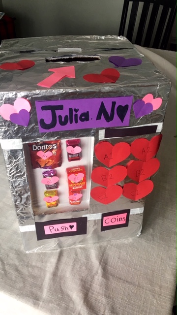 How to Make a Valentine’s Box Vending Machine.