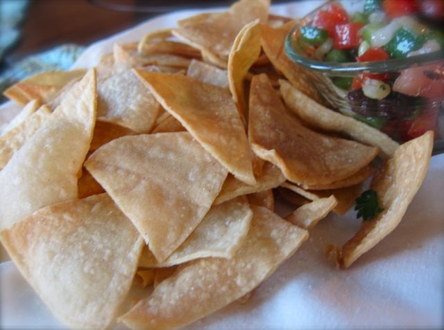 In this post I offer a short frying oil tutorial and how to make easy homemade corn tortilla chips for a fun evening snack or delicious nachos. #womenlivingwell #nachos #tortilla #chips