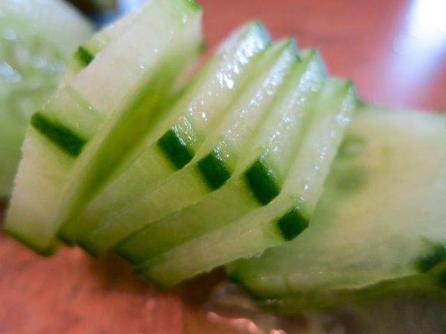 This cucumber salad is so easy to make and is refreshing on a hot, summer day. It's pretty and delicious, making it surprising that it requires only 5 ingredients!  #WomenLivingWell #salad #cucumber #easyrecipes
