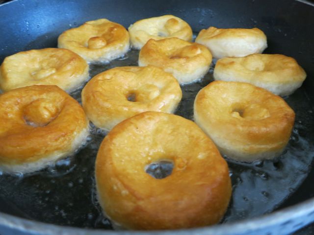 This is the easiest donut recipe ever. With just two simple ingredients, you can make these yummy donuts - a perfect comfort food - for your family. #WomenLivingWell #donuts #easyrecipes #comfortfood