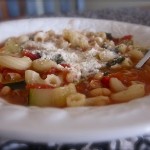 Minestrone Soup and Feasting in Fellowship Friday!
