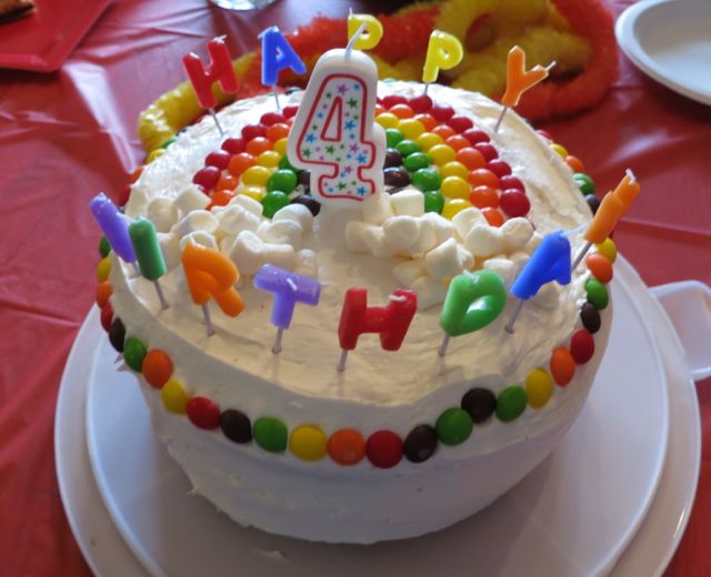 Making a rainbow birthday cake doesn't have to be complicated. Here's my step-by-step tutorial on how to successfully make a rainbow birthday cake. #womenlivingwell #rainbow #birthday #cake