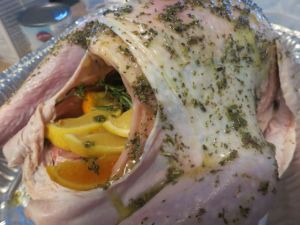 The Perfect Roasted Thanksgiving Turkey {Herbs And Citrus}