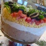 Mexican Dip Trifle {For a Crowd}