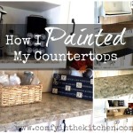 How I Painted My Countertops!