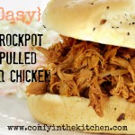 Easy Crockpot Pulled BBQ Chicken